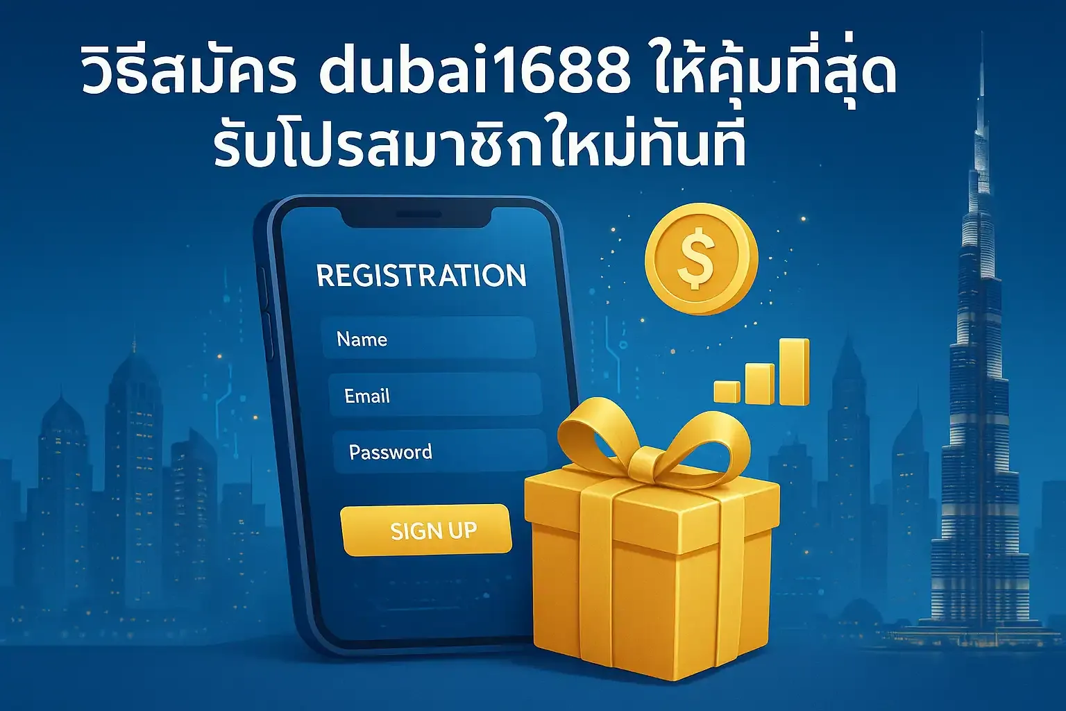 สมัครสมาชิก dubai 1688